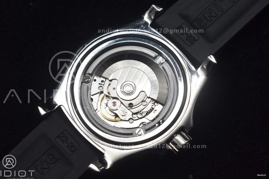 Black Black Superocean 467 Black 1:1 Bezel On Best Dial Edition Automatic TF Rubber A Strap 44 Durable 0715